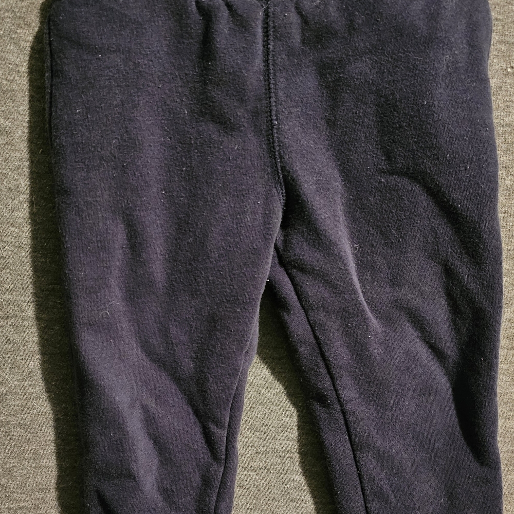 The Children's Place Black Fleece Joggers